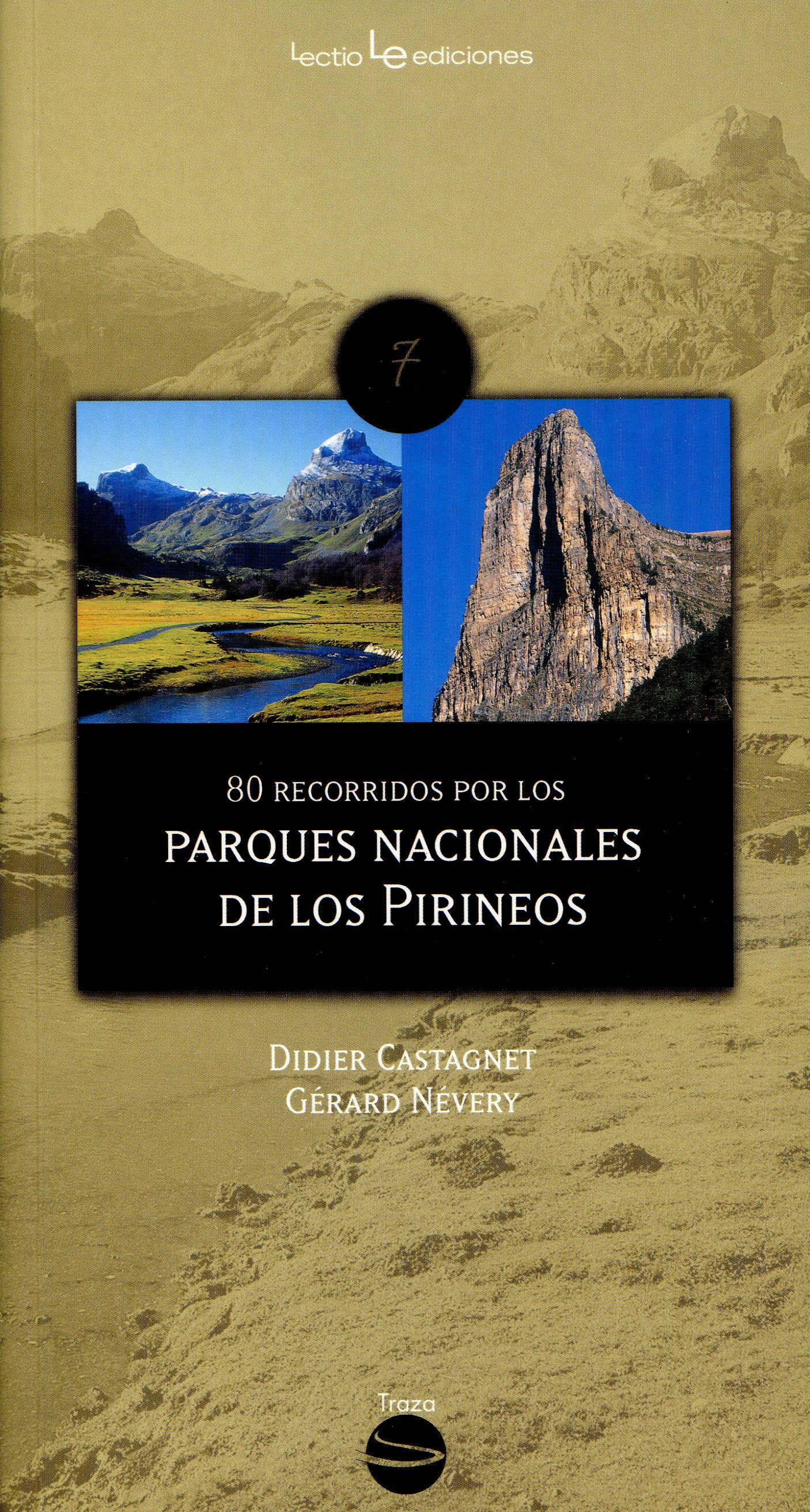 80 Recorridos por los Parques Nacionales de los Pirineos - Portada